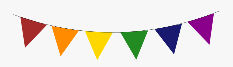 Amusement Clipart Colorful - Transparent Flag Banner Clipart, Transparent Clipart