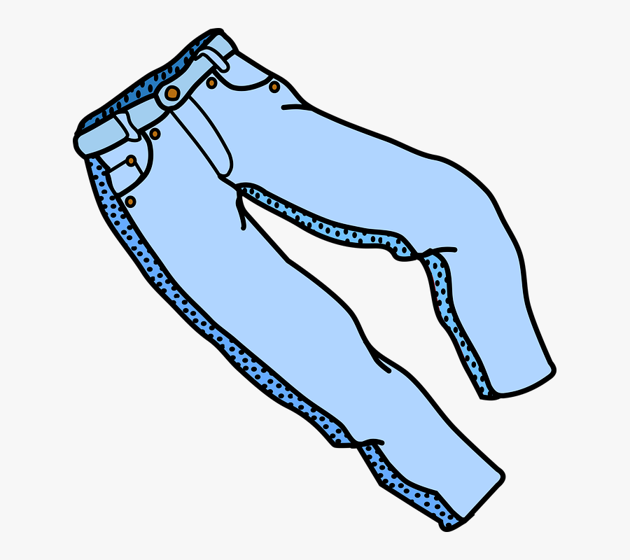 Clip Art Jeans Pant - Pants Clipart, Transparent Clipart