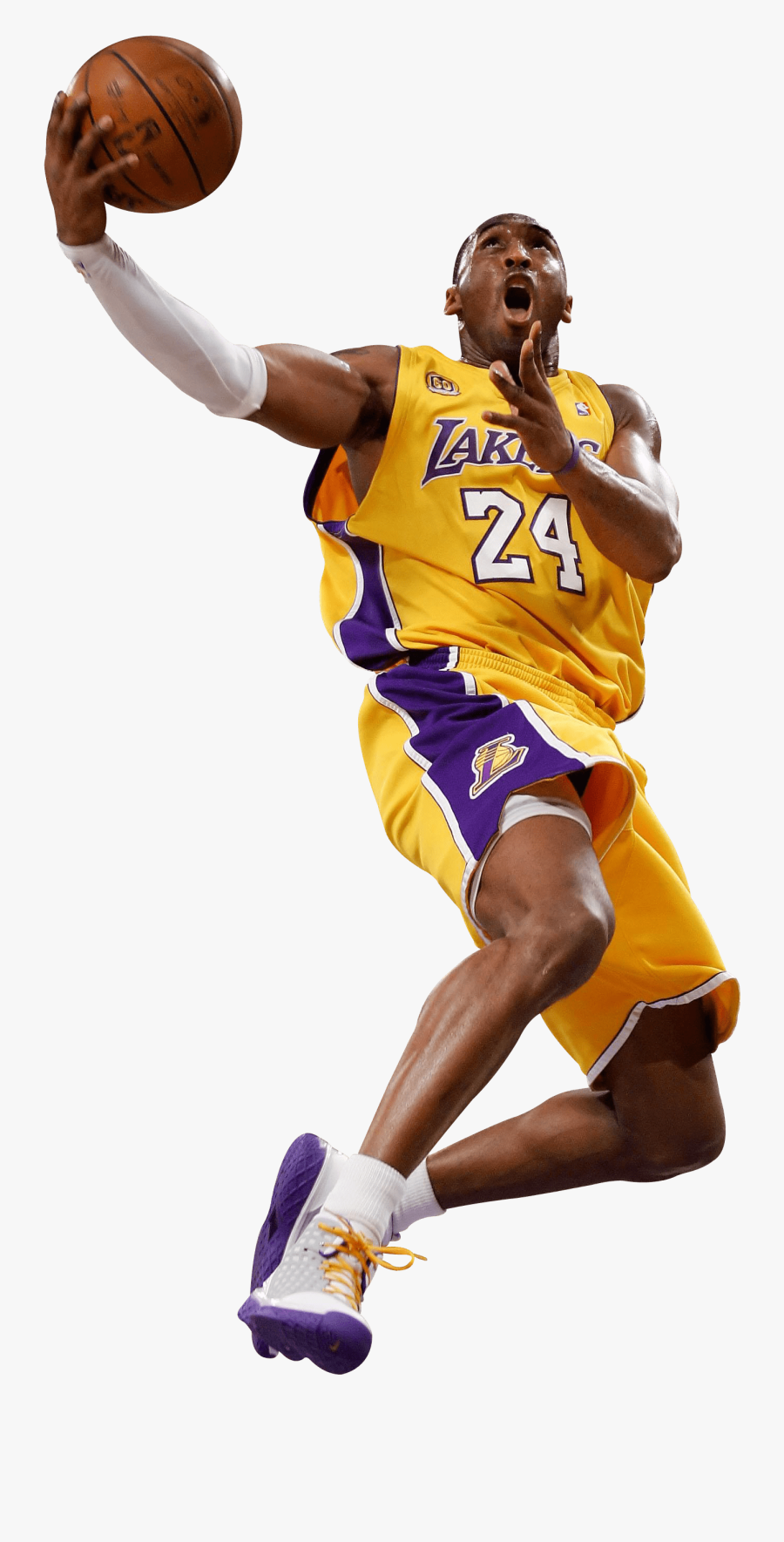 Kobe Bryant Dunk - Kobe Bryant Transparent, Transparent Clipart