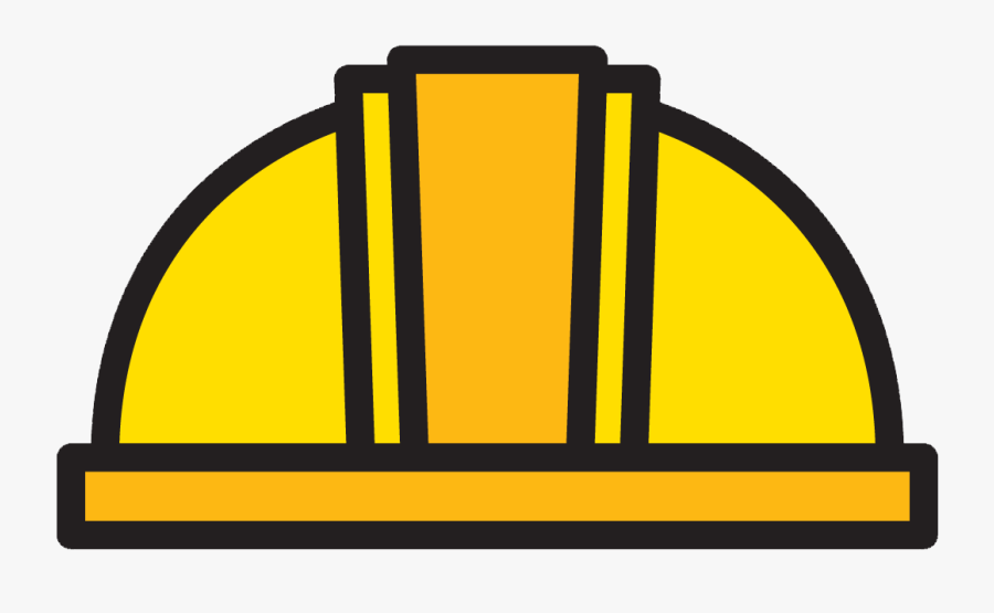 Engineering Clipart Helmet - Construction Hat Transparent Background, Transparent Clipart