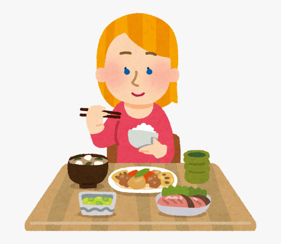 Eat Clipart Mouth Full Food - Table Manners Clipart, Transparent Clipart