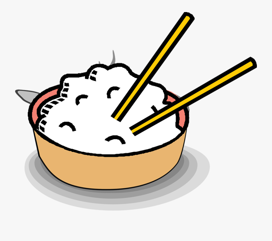 Transparent Rice Bowl Png - Rice Clip Art, Transparent Clipart