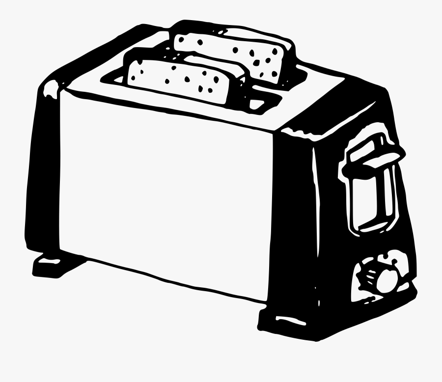 Uprising Clipart Toaster Black And White Free Transparent, 41% OFF