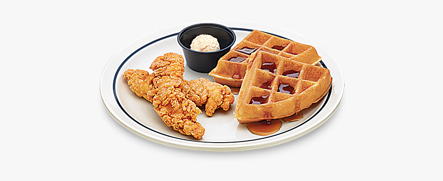 Waffle Clipart Ihop - Jr Chicken And Waffles Ihop, Transparent Clipart