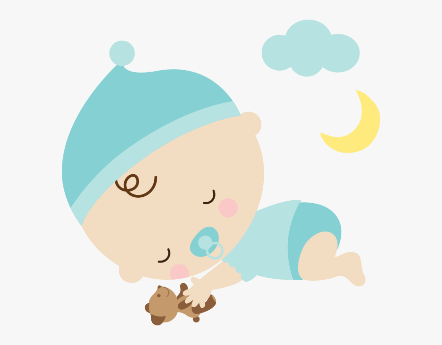 Clip Freeuse Stock The Baby Training Method - Cartoon Baby Sweet Dreams, Transparent Clipart