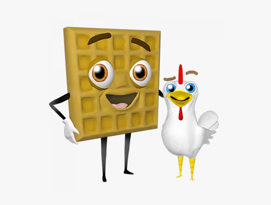 Chicken & Waffles - Waffle, Transparent Clipart