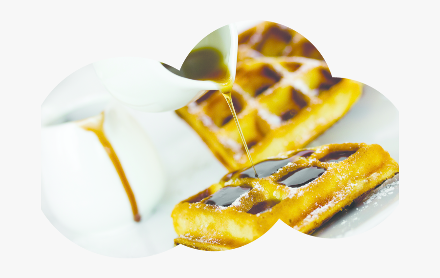 Transparent Waffles Png - Belgian Waffle, Transparent Clipart