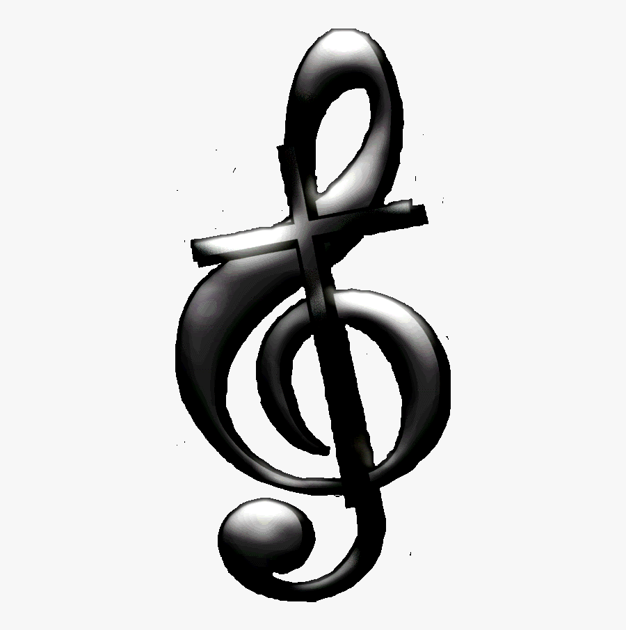 Musical Theatre Clipart , Png Download - Treble Clef And Cross Png, Transparent Clipart