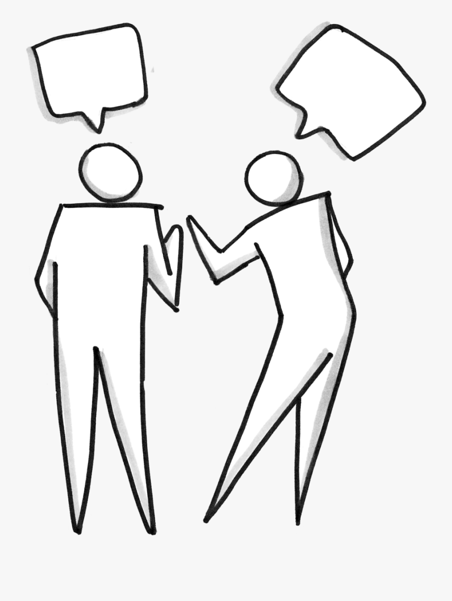 Two People Talking Group Of People Talking Clipart Free Transparent