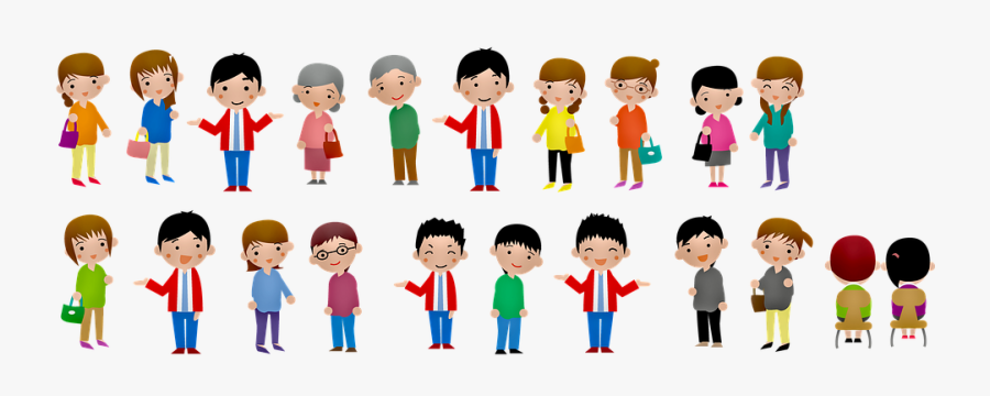 People,cartoon,social Group,clip With Sports,family - Transparent Background Grandma Grandpa Clipart, Transparent Clipart