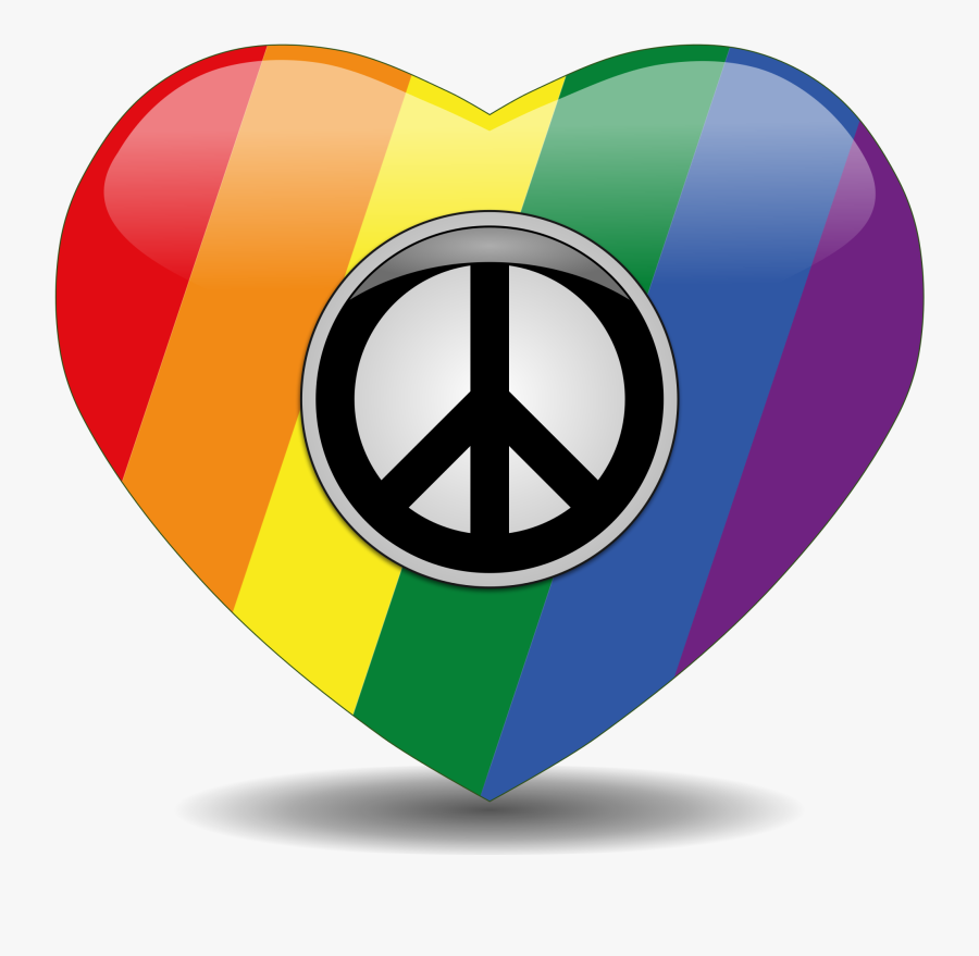 Peace Clipart Art - Symbols Of Peace And Love Png, Transparent Clipart