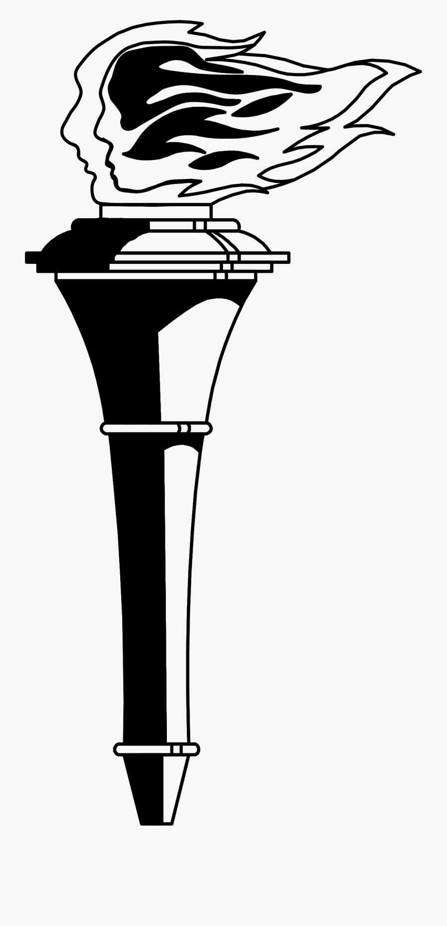 Torch - Statue Of Liberty Torch Clipart, Transparent Clipart