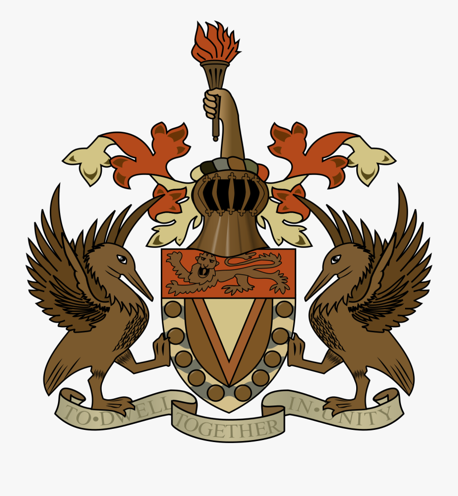 Transparent Torch Clipart - West Indies Federation Coat Of Arms, Transparent Clipart