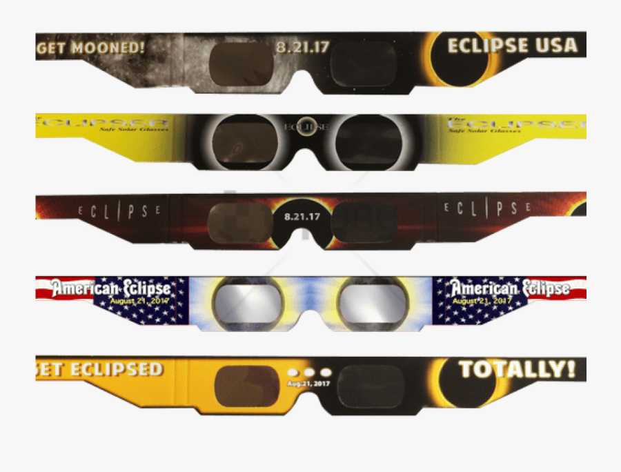 Transparent Pink Sunglasses Png - Real Solar Eclipse Glasses, Transparent Clipart