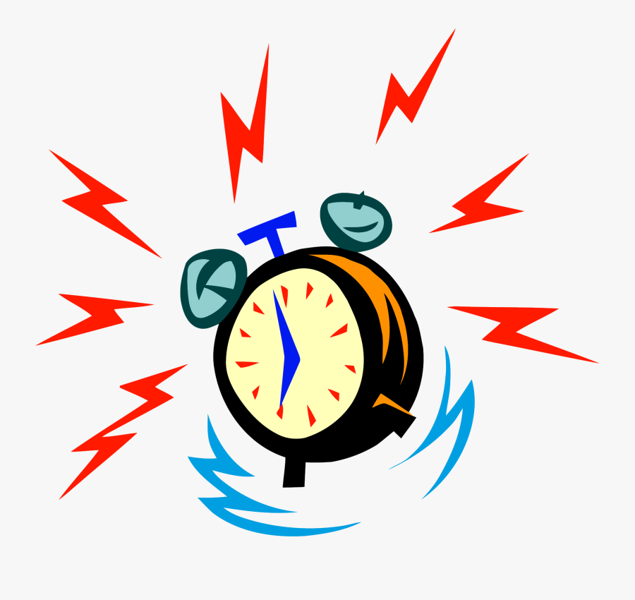 Alarm Clock, Transparent Clipart