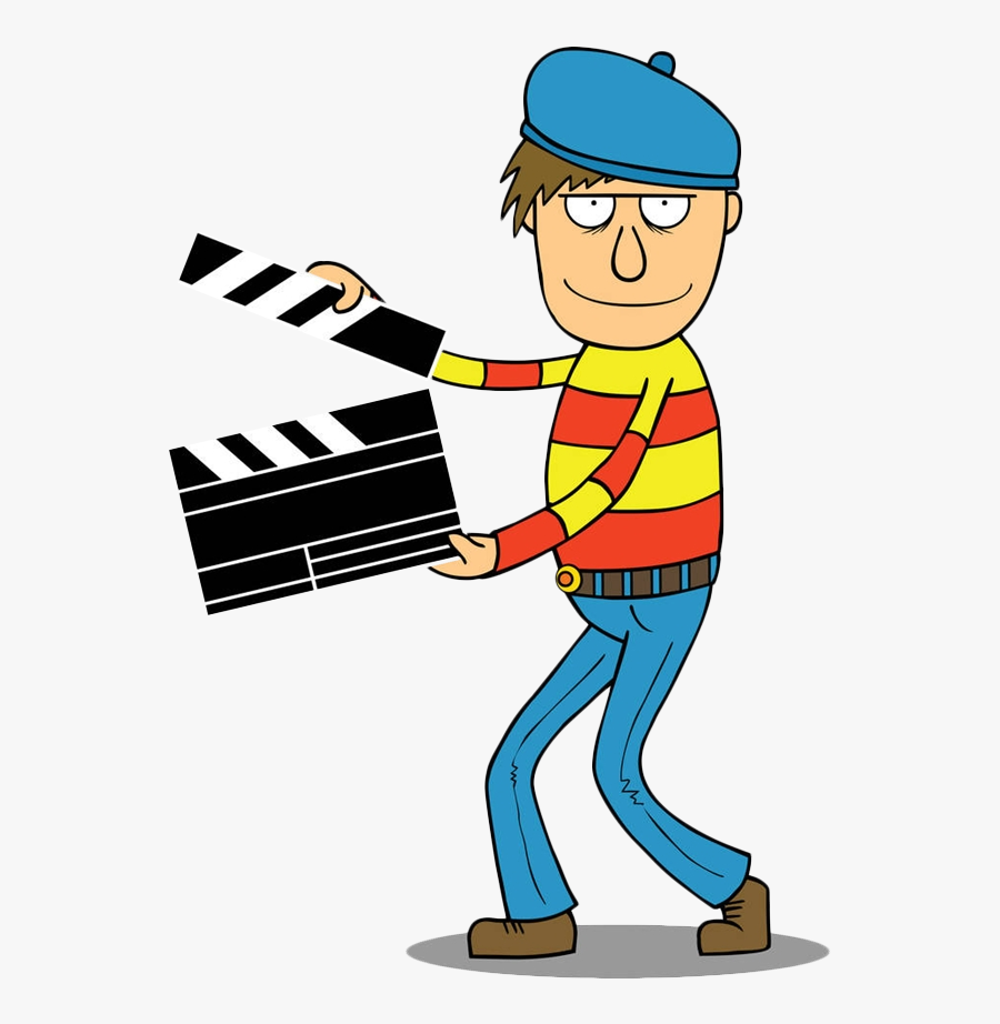 Film Director Cartoon Royalty - Standbild Clipart, Transparent Clipart