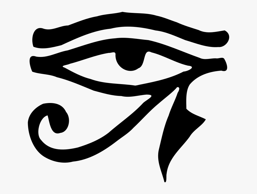 Transparent Solar Eclipse Clipart - Symbol Ancient Egypt Religion, Transparent Clipart