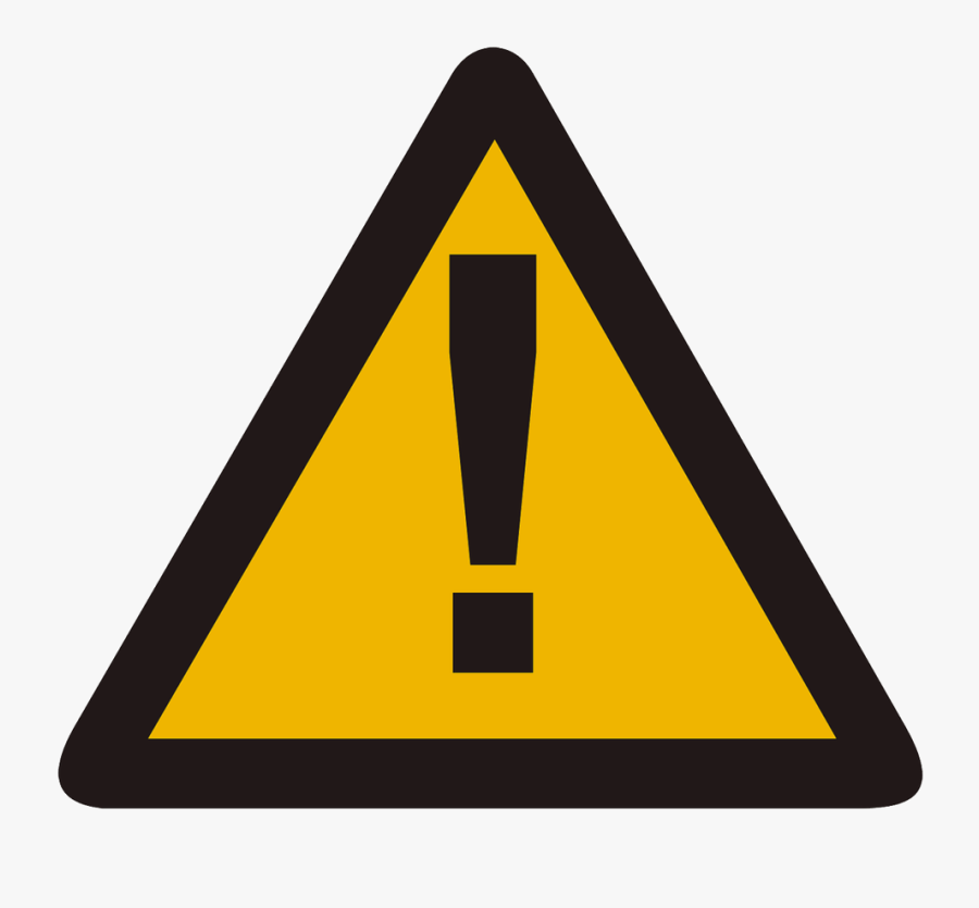 Symbol Hazard Sign High Warning Voltage Photography - Warning Signs, Transparent Clipart