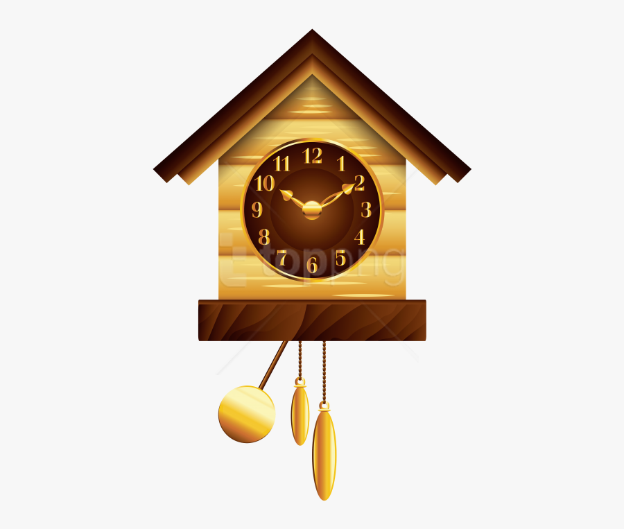 Clock Clipart Png - Cuckoo Clock Clipart, Transparent Clipart