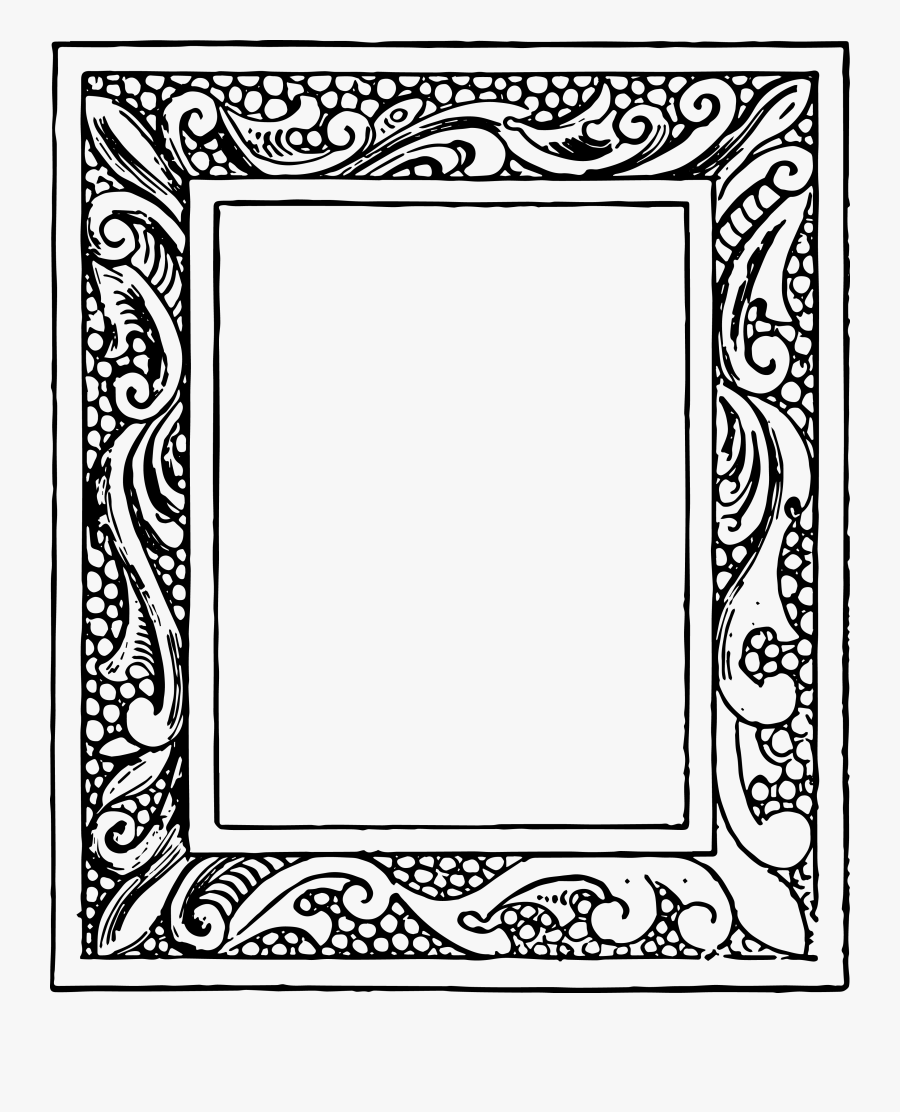 Free Vector Clipart Vintage Frames Oh So Nifty Vintage - Picture Frame, Transparent Clipart