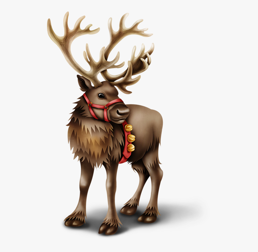Antler Clipart Felt Reindeer - Christmas Moose Png , Free Transparent
