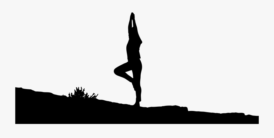 Yoga Clipart Yoga Woman - Yoga Asan Silhouette Png, Transparent Clipart