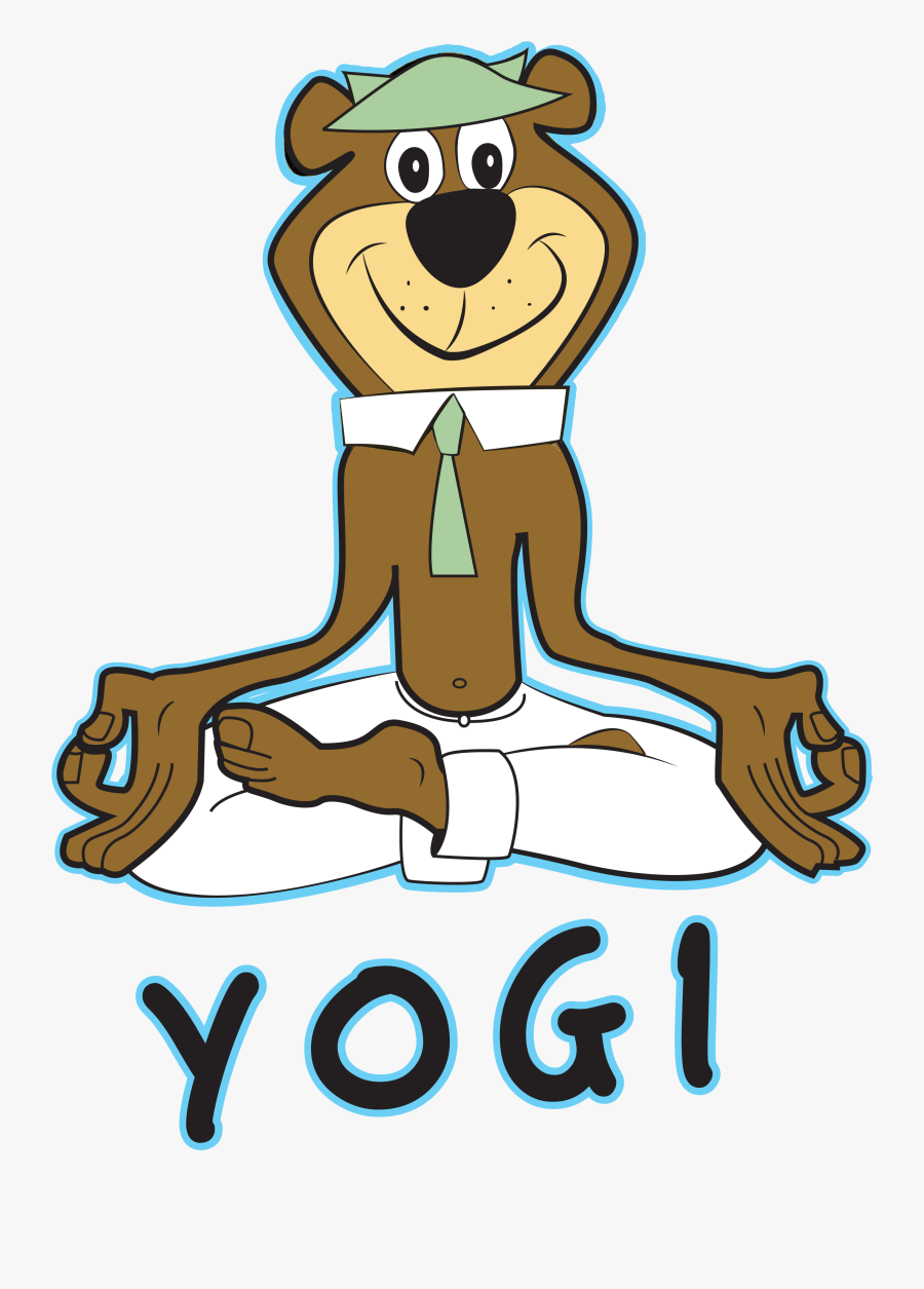 Yoga For Yogi - Yogi Bear Yoga, Transparent Clipart
