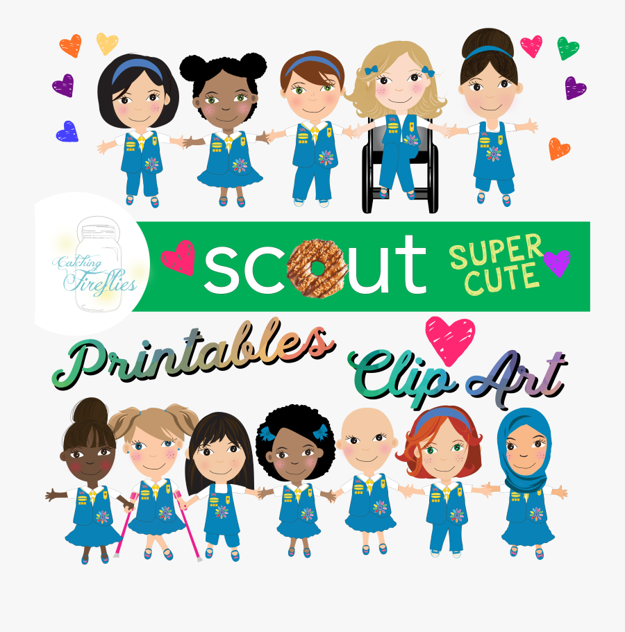 Girl Scout Daisy Clip Art African American, Transparent Clipart