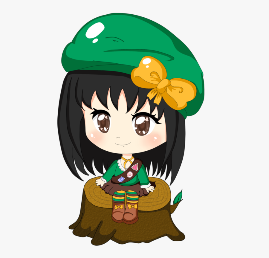Girl Scout Png, Transparent Clipart