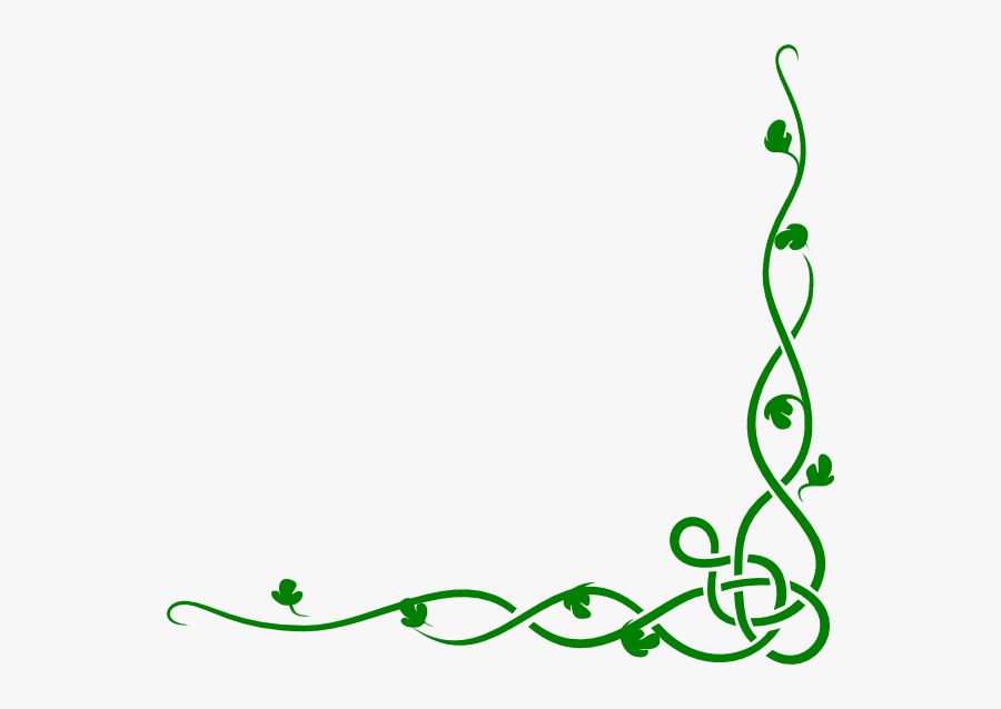 Green - Vines - Clip - Art, Transparent Clipart
