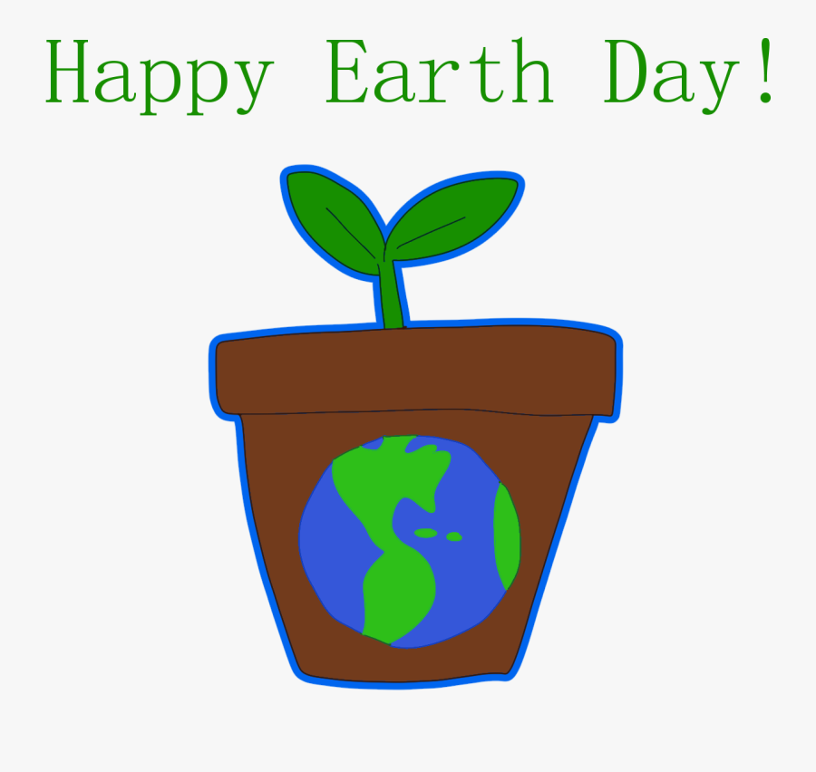 Happy Earth Day, Transparent Clipart