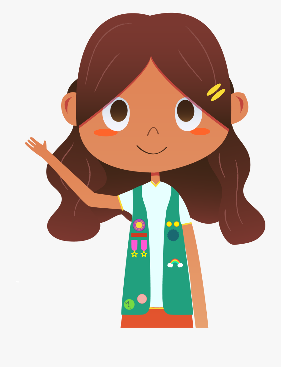 Girl Scout Clip Art, Transparent Clipart