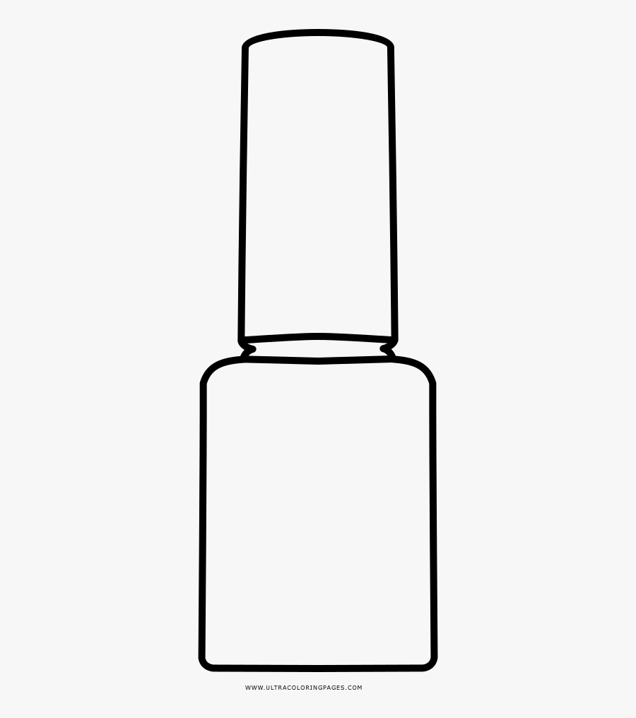 Nail Polish Coloring Page , Free Transparent Clipart - ClipartKey