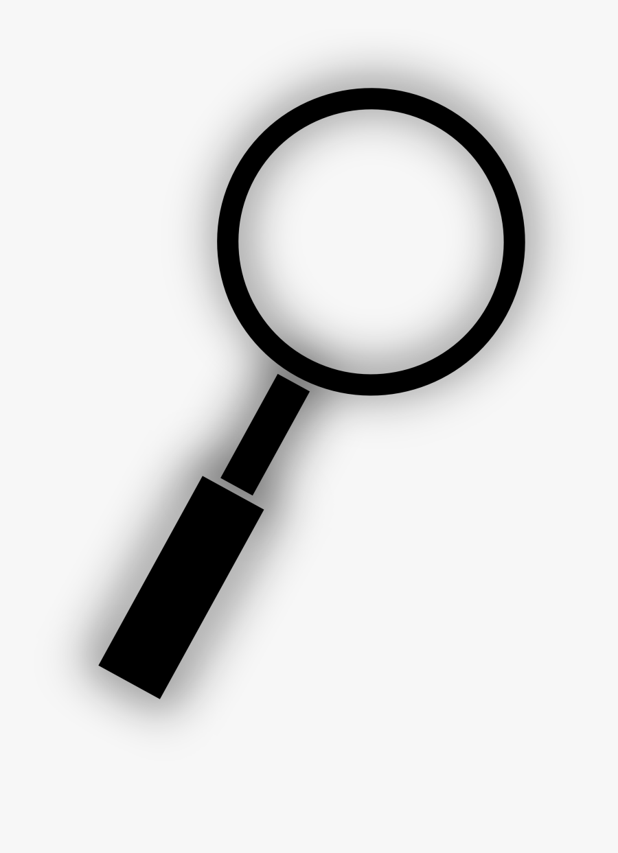 Magnifying Glass Clipart Black And White - Transparency Magnifying Glass With Clear Background, Transparent Clipart