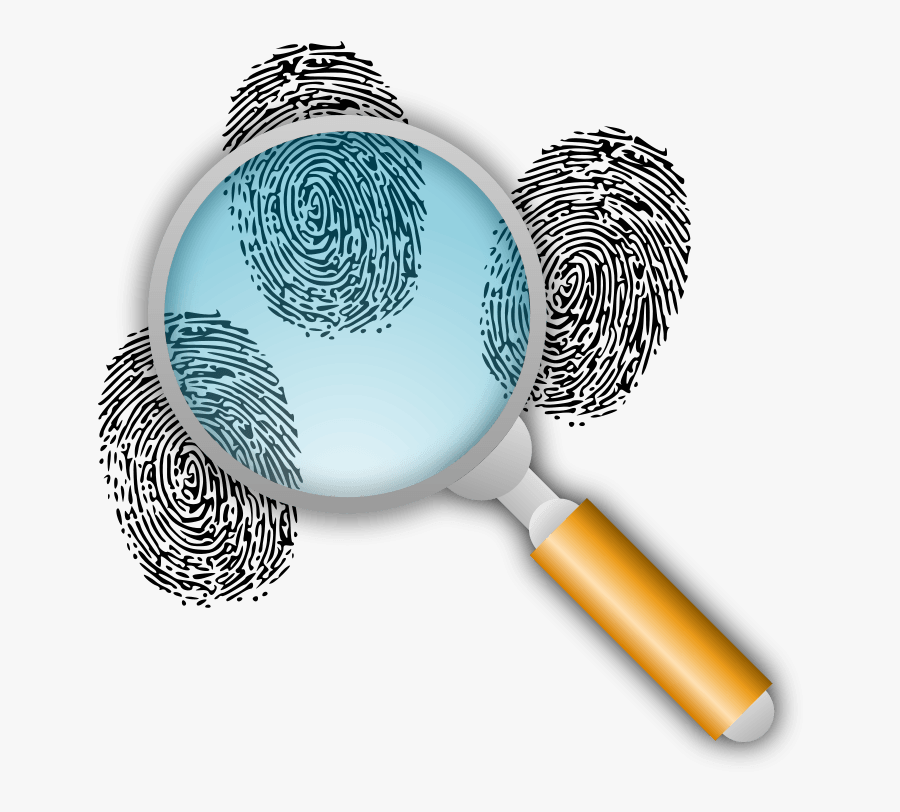 Image Result For Scooby Doo Magnifying Glass Fingerprint - Fingerprints Clipart, Transparent Clipart