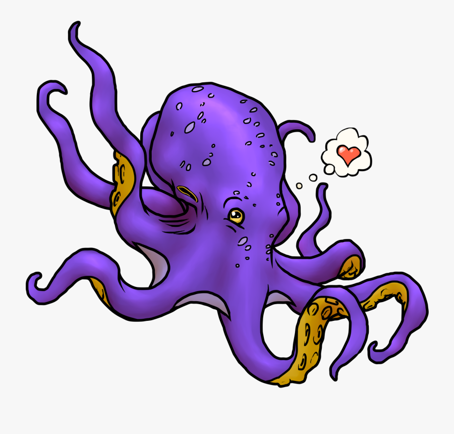 Octopus Clipart Colorful, Transparent Clipart