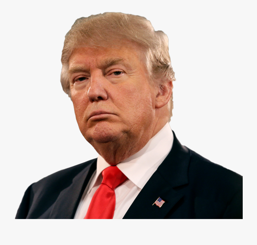 Trump Face Png - Donald Trump Serious Face, Transparent Clipart