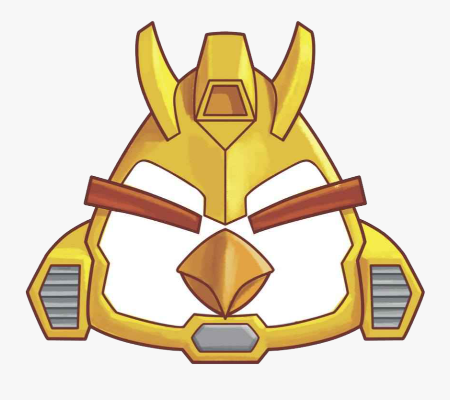 Transformers Logo Clipart Head - Angry Birds Transformer Chuck, Transparent Clipart