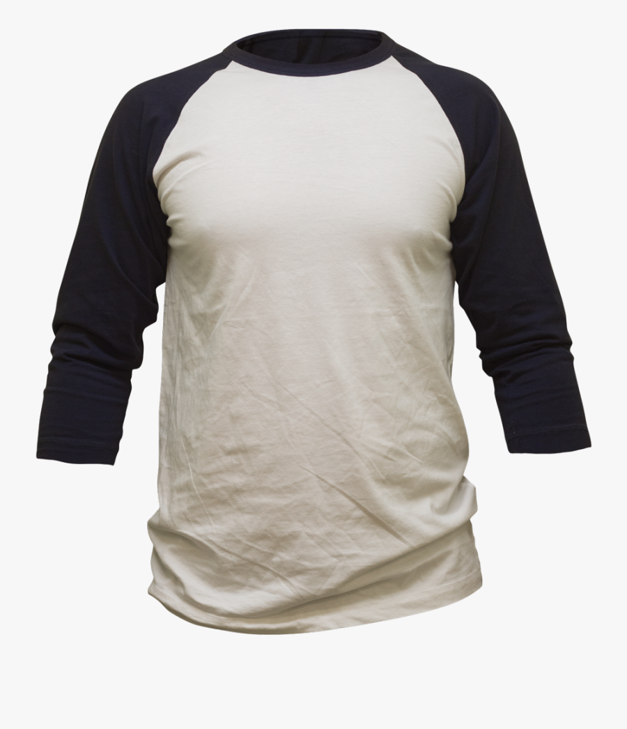 Baseball T Shirt Clipart - Long-sleeved T-shirt, Transparent Clipart