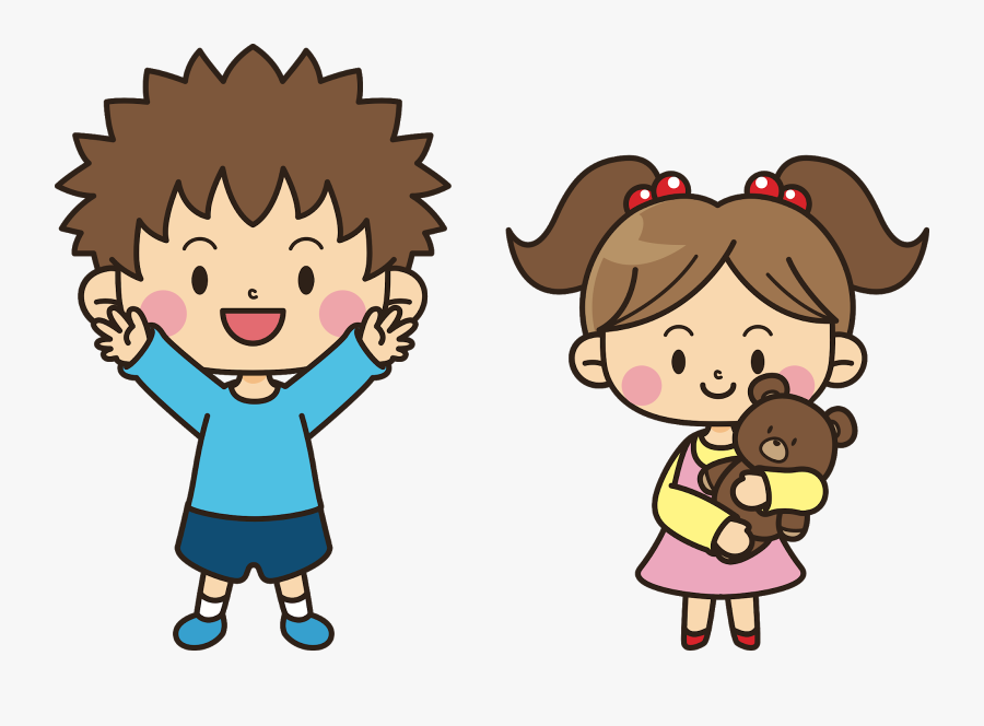 Clip Art Sibling Transprent Png Free - Brother Sister Clipart, Transparent Clipart