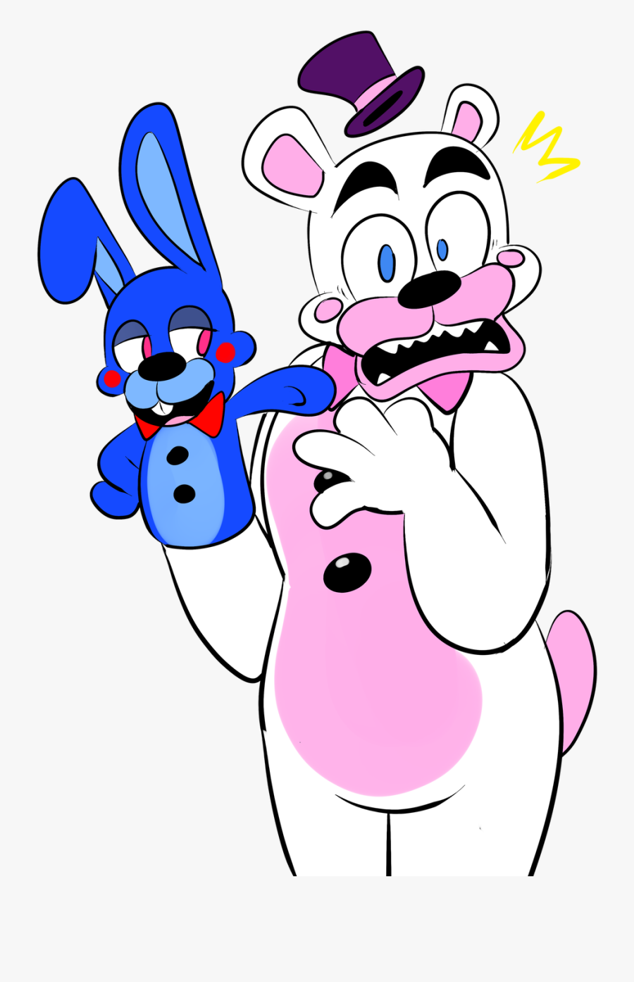 Freddy Clipart Sister Location - Fnaf Bon Bon Fat , Free Transparent ...