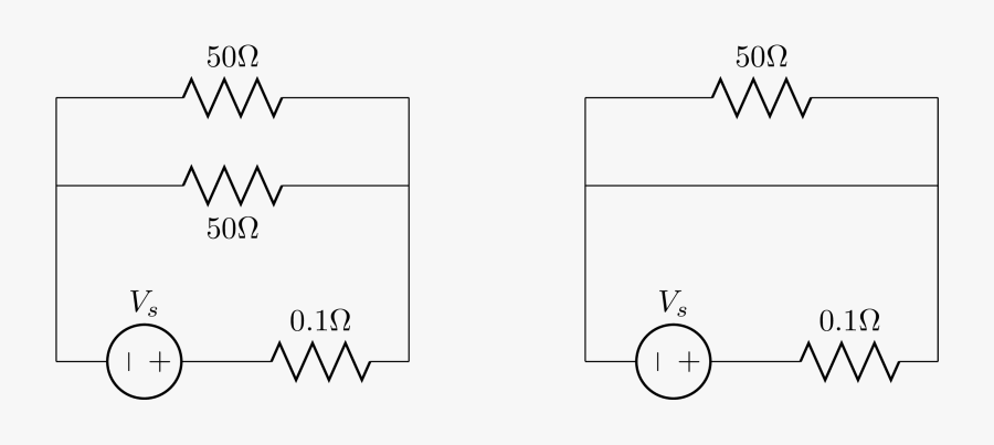 Why Does All The Current Flow Through - Short Circuit In Parallel With Inductor, Transparent Clipart