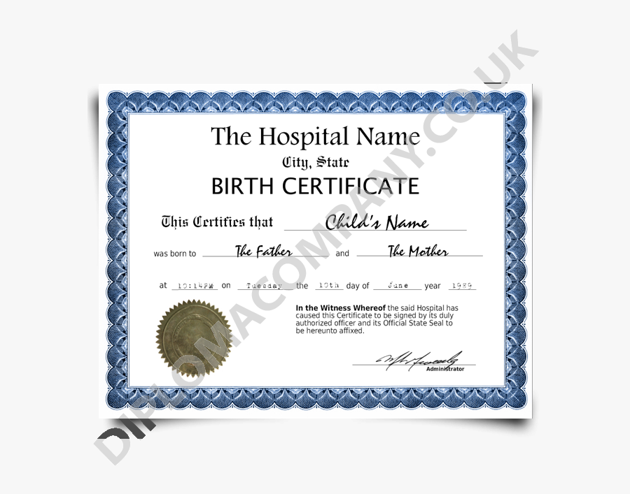 Clip Art Of Birth - Certificate Of Appreciation Border, Transparent Clipart