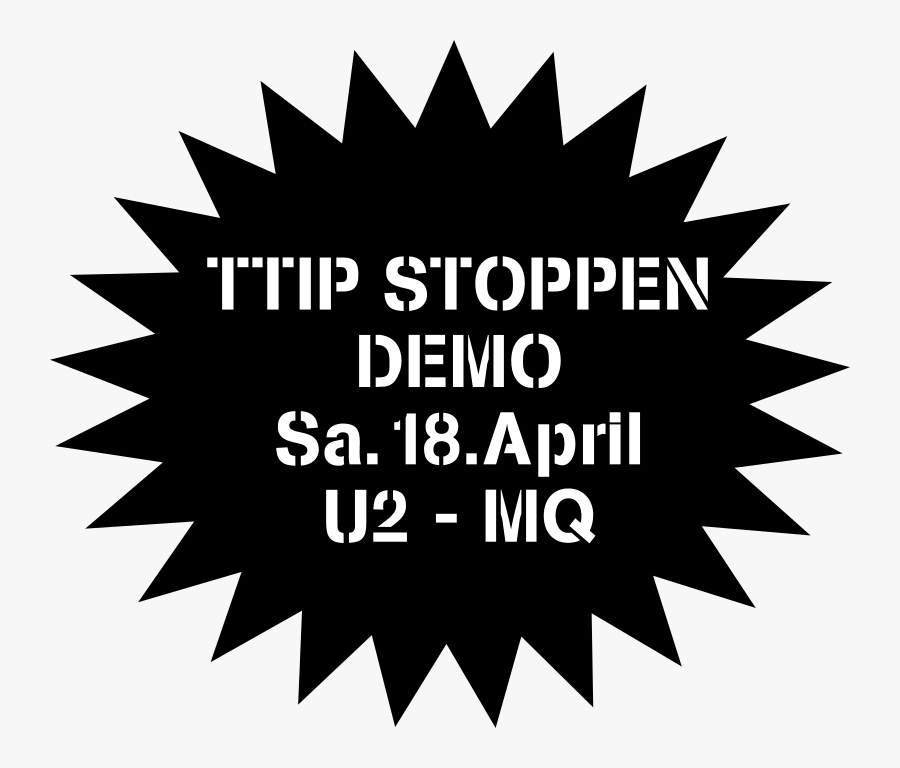 Ttip Demo Stencil Clipart Icon Png - Graphic Design, Transparent Clipart