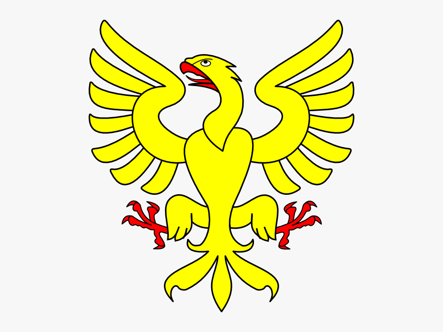 Eagle Yellow, Transparent Clipart