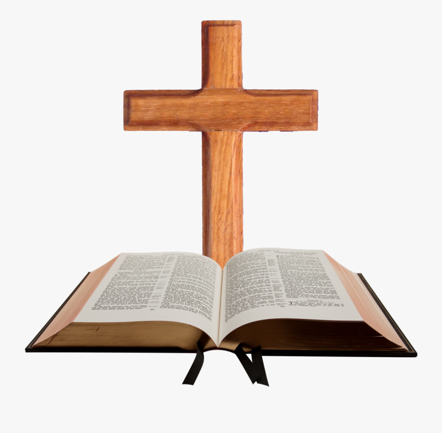 Bible Study New Testament - Cross And Bible Png , Free Transparent ...