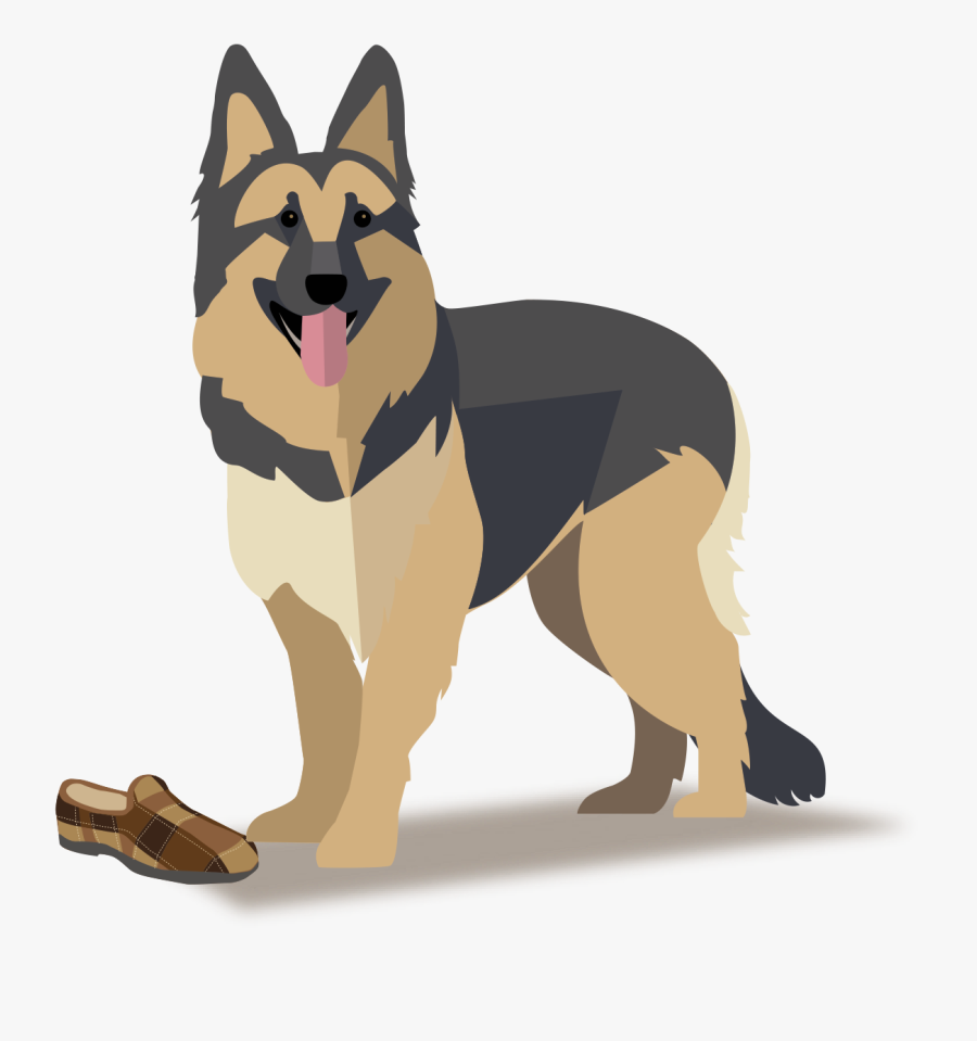 Images Of Cartoon German Shepherd Clipart