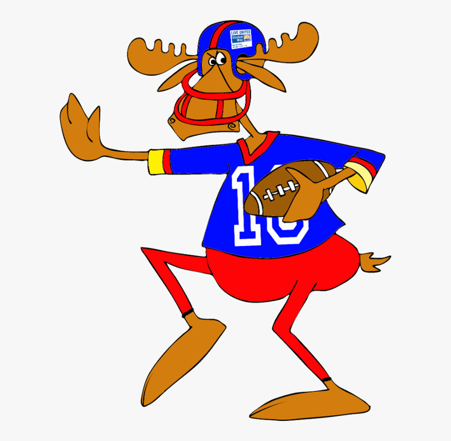 Moose Football, Transparent Clipart