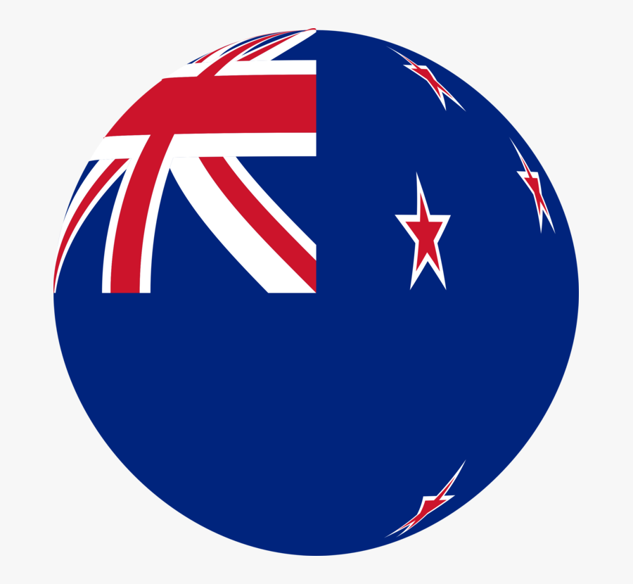 Logo,flag,new Zealand - Australia Flag In A Circle Png, Transparent Clipart