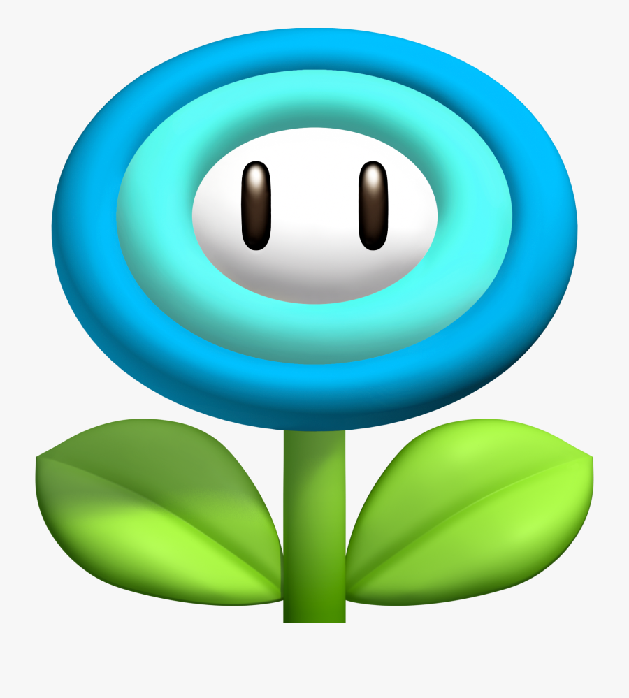 Super Mario Clipart Power Up - Mario Bros Ice Flower , Free Transparent ...